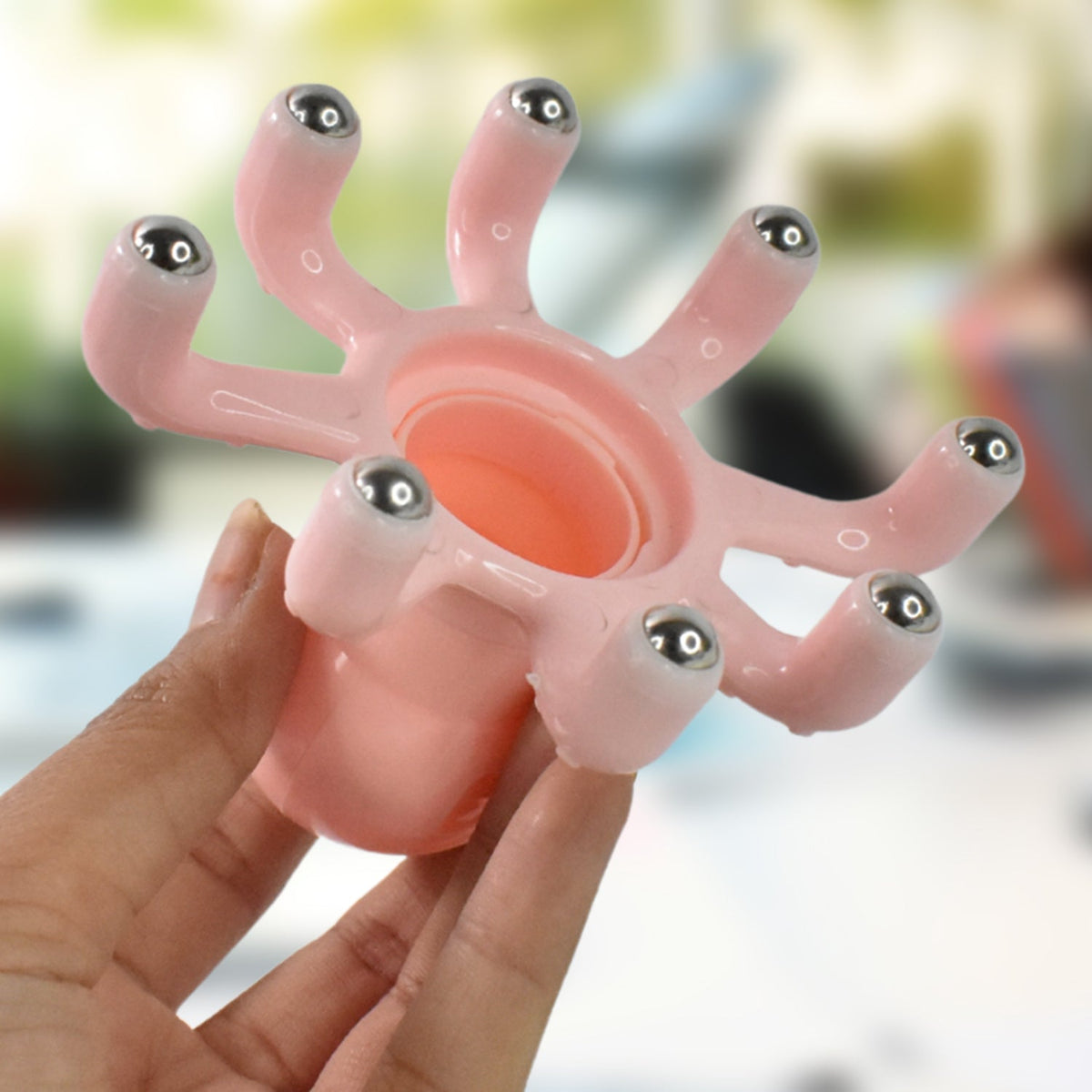 Scalp Relax Octopus Massager Octopus Claw Head Massager Long Lasting Ergonomic For Adults For Abdomen