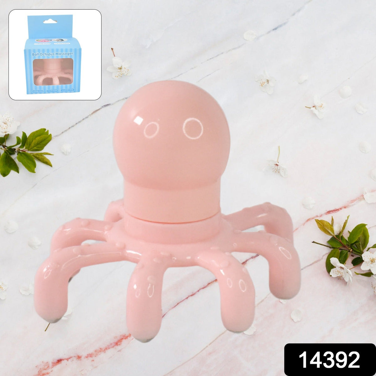 Scalp Relax Octopus Massager Octopus Claw Head Massager Long Lasting Ergonomic For Adults For Abdomen